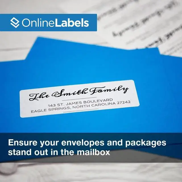 Alt view image 3 of 7 - Customizable Address Labels - 4 x 1.33 - Permanent, White Matte - Mailing, Barcoding - Pack of 14,000 Labels, 1,000 Sheets - Inkjet/Laser Printers