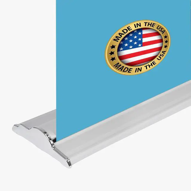 Alt view image 3 of 7 - Custom Retractable Banner Stand, Roll Up Banner with Your Logo/Text, Personalized Pull Up Display for Business, Trade Shows, Events 33x81 / 36x92 / 24x81 / 23x66 / Tabletop 11.5x17.5