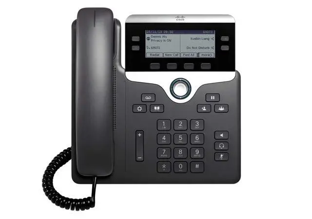 Alt view image 2 of 4 - CP-7841-K9= 7800 Series Voip Phone (Power Supply Not Included), Black