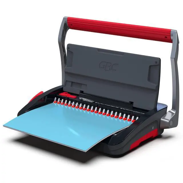Alt view image 6 of 6 - Binding Machine, CB15 CombBind Punch and Bind Machine, Punches 15 Sheets, Binds 150 Sheets (WSM200023)