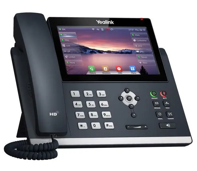 Alt view image 5 of 5 - T48U IP Phone - Power Adapter Included