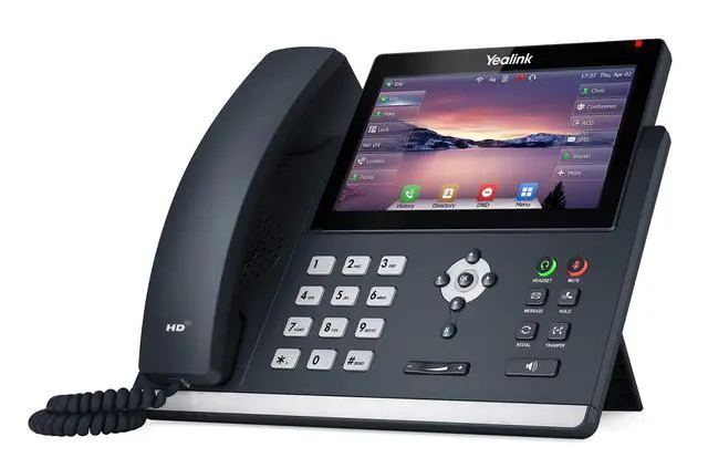 Alt view image 4 of 5 - T48U IP Phone - Power Adapter Included