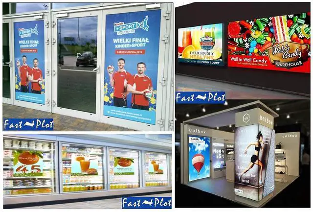 Alt view image 7 of 7 - Self Adhesive Polypropylene Banner 8 mil WP - 36inch x 100ft Roll - 2inch core