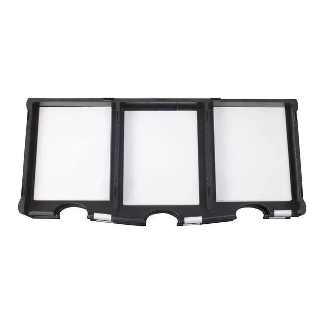 Alt view image 7 of 7 - Modular 30-Compartment Literature Organizer, Black