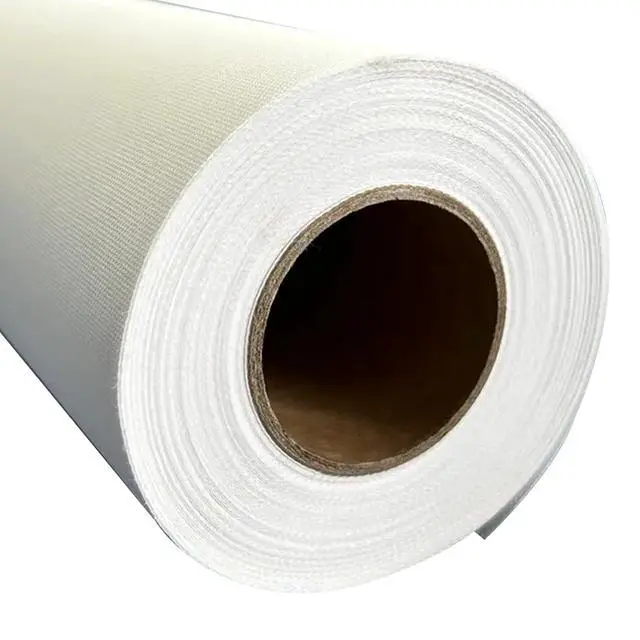 Alt view image 3 of 7 - Polyester Inkjet Canvas 54"x40ft. Roll (10oz) Matte Finish for Inkjet Water-based Dye and Pigment Ink Jet Printers