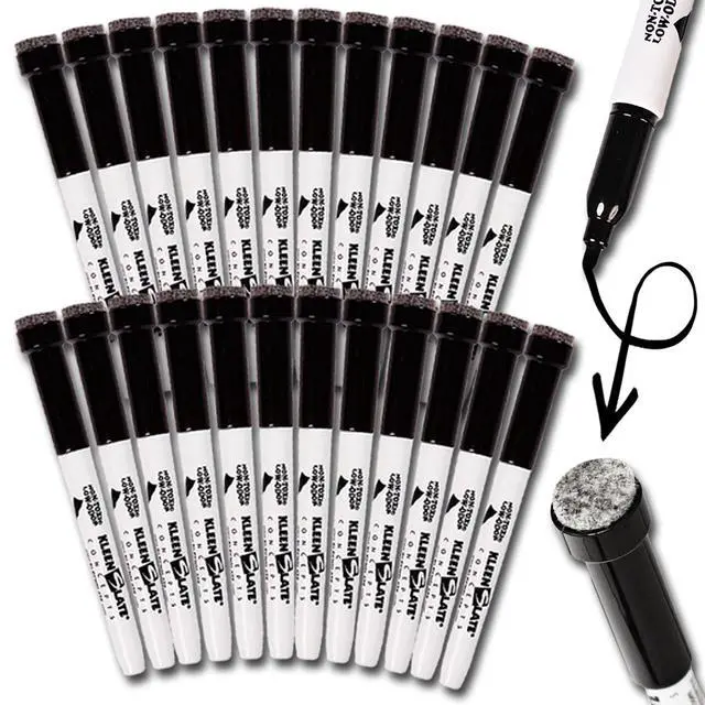 Alt view image 7 of 7 - (24) 2-Sided Customizable Whiteboard w/Clear Dry Erase Sleeve for Interchangeable Templates and Graphic Organizers-Bonus 24 Microfiber Cloths w/Bookbinder Rings and 24 Markers