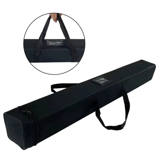 Alt view image 7 of 7 - Retractable Banner Stand 33.5"x80" Lightweight Plastic Base Roll Up Display with Carry Bag Quick Setup Portable Stand for Trade Shows, Events & Retail Displays (Stand Only) (3 UNITS)