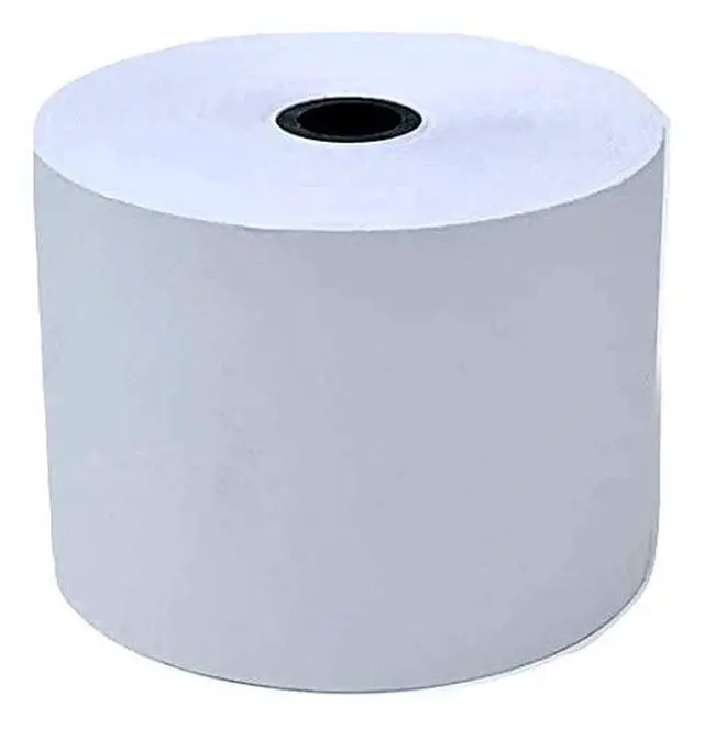Alt view image 3 of 5 - (48) Top of the Line Systems for Business Single-Ply Bond Paper Rolls, 20lb
