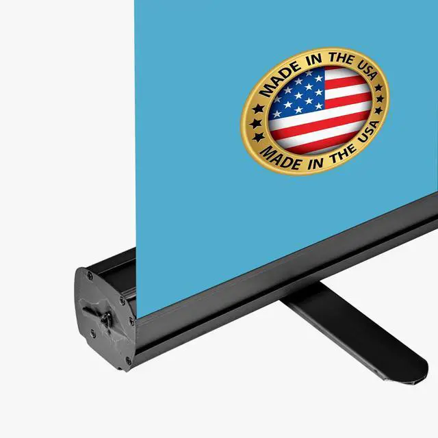 Alt view image 3 of 7 - Custom Retractable Banner Stand, Roll Up Banner with Your Logo/Text, Personalized Pull Up Display for Business, Trade Shows, Events 33x81 / 36x92 / 24x81 / 23x66 / Tabletop 11.5x17.5
