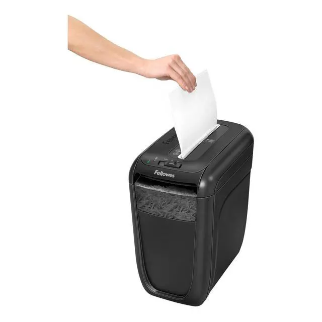 Alt view image 5 of 7 - Powershred 60Cs 10-Sheet Cross-Cut Paper and Credit Card Shredder with SafeSense Technology (4606001)