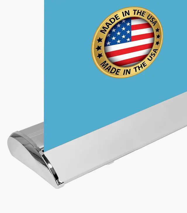 Alt view image 3 of 7 - Custom Retractable Banner Stand, Roll Up Banner with Your Logo/Text, Personalized Pull Up Display for Business, Trade Shows, Events 33x81 / 36x92 / 24x81 / 23x66 / Tabletop 11.5x17.5