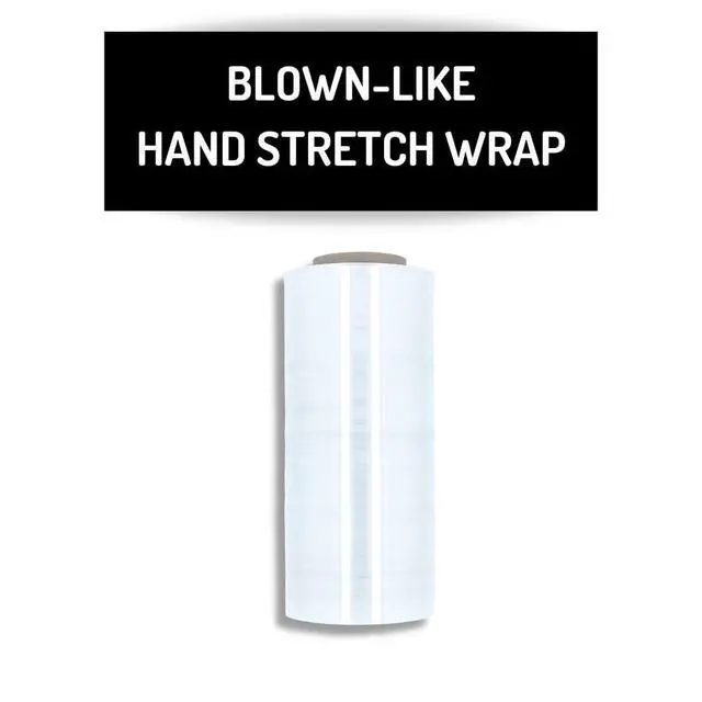 Alt view image 3 of 7 - PSBM Blown Stretch Wrap, 8 Rolls 18 Inch x 1000 Feet 120 Gauge Heavy Duty Clear Plastic Wrap Industrial Strength Shrink Film for Moving, Packing & Shipping
