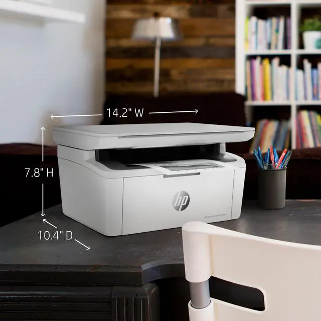 Alt view image 5 of 7 - Laserjet Pro MFP M29w Wireless Monochrome All-in-One Printer, Works with Alexa (Y5S53A)