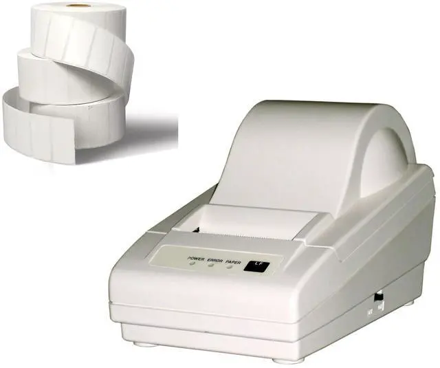 Main image of DLP-50 Label Printer for CAS S2000JR/EC/ED/PB Series, 1 Case of Labels LST-8060