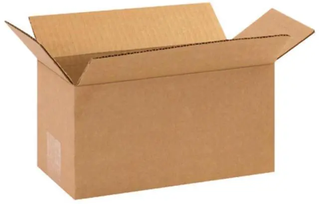 Main image of 10x5x5" Corrugated Cardboard Packing Shipping Mailing Moving Carton Boxes - 200 Pack