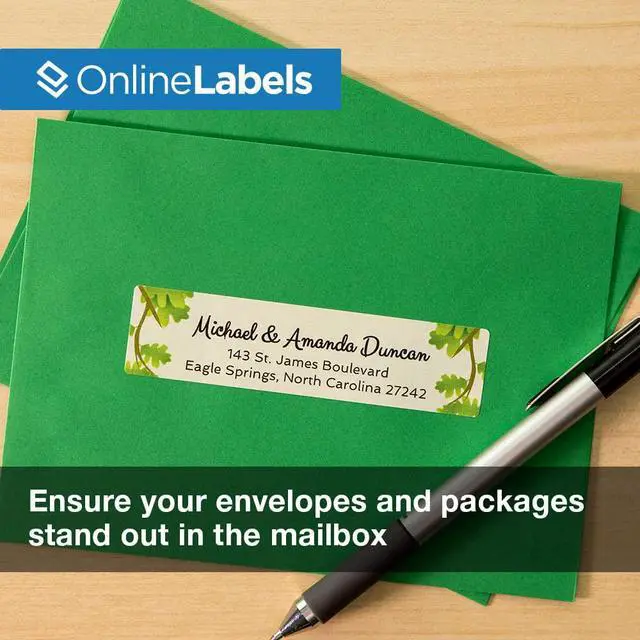 Alt view image 3 of 7 - Customizable Address Labels - 4 x 1 - Permanent, White Matte - Mailing, Barcode Labels - Pack of 20,000 Labels, 1,000 Sheets - Inkjet/Laser Printers