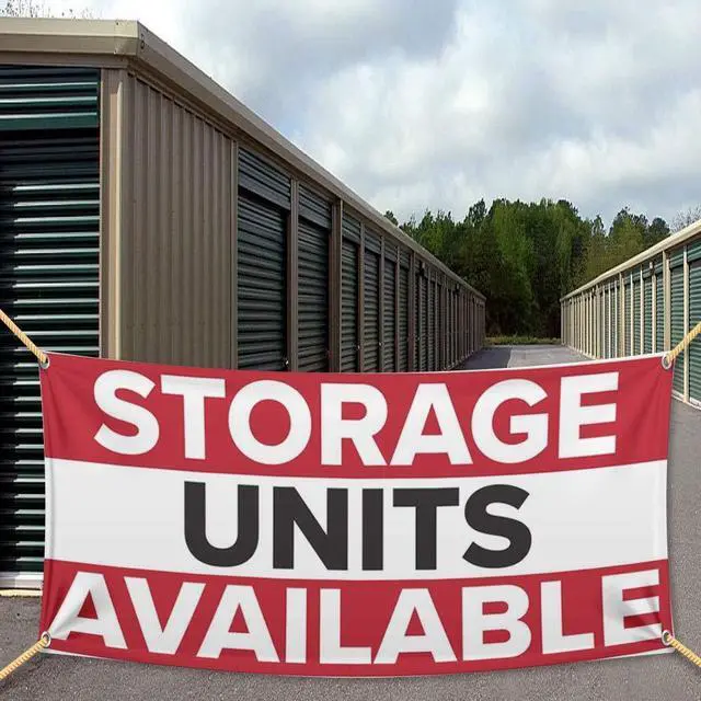 Alt view image 2 of 7 - Business Banners: Storage Units Available Banner Vinyl Banner, 7x16 Feet