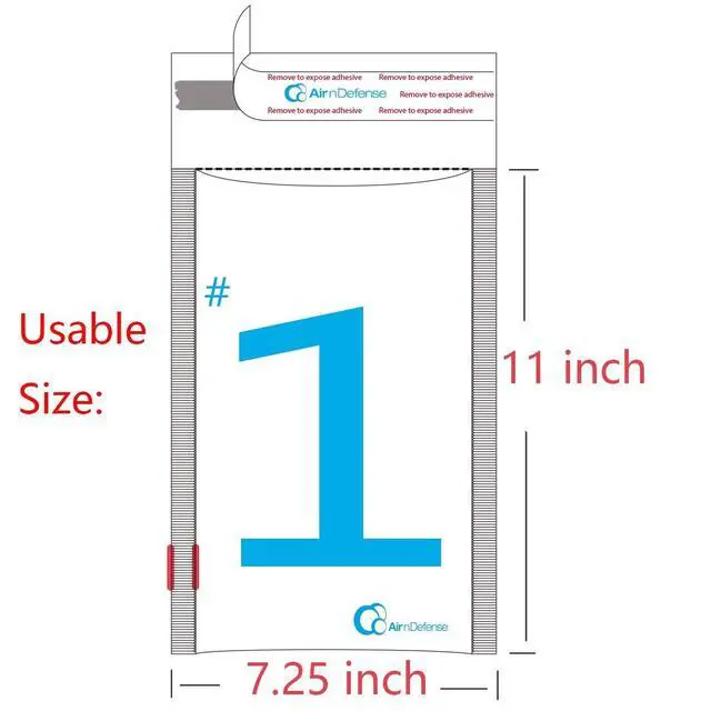 Alt view image 2 of 7 - 25/200/400/1000/2000 pcs #1 7.25x12 Poly Bubble Padded Envelopes Mailers Shipping Bags (1000)