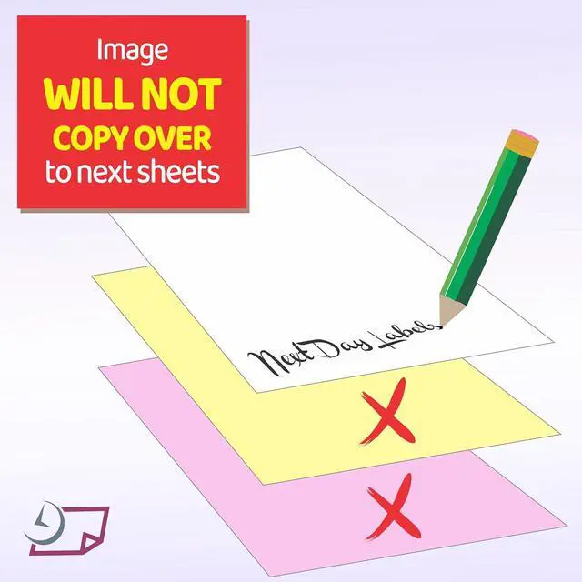 Alt view image 2 of 5 - Plain Collated Color Paper (Not Carbonless) for Laser and Ink Jet Printers (3 Part, Case)