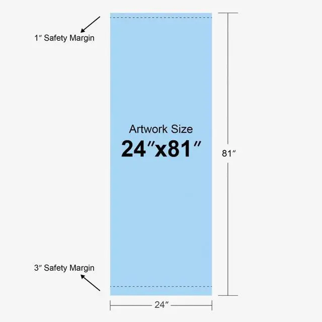 Alt view image 5 of 7 - Custom Retractable Banner Stand, Roll Up Banner with Your Logo/Text, Personalized Pull Up Display for Business, Trade Shows, Events 33x81 / 36x92 / 24x81 / 23x66 / Tabletop 11.5x17.5