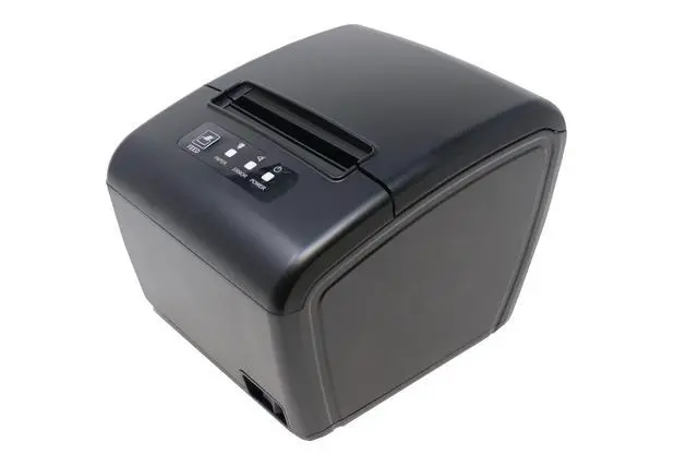 Alt view image 2 of 4 - Thermal Receipt Printer 80mm | USB + Wi-Fi/Bluetooth/Serial | 260mm/s | POS Compatible for Retail, Restaurants, and More RPT006 Series (USB+ETH+Serial)