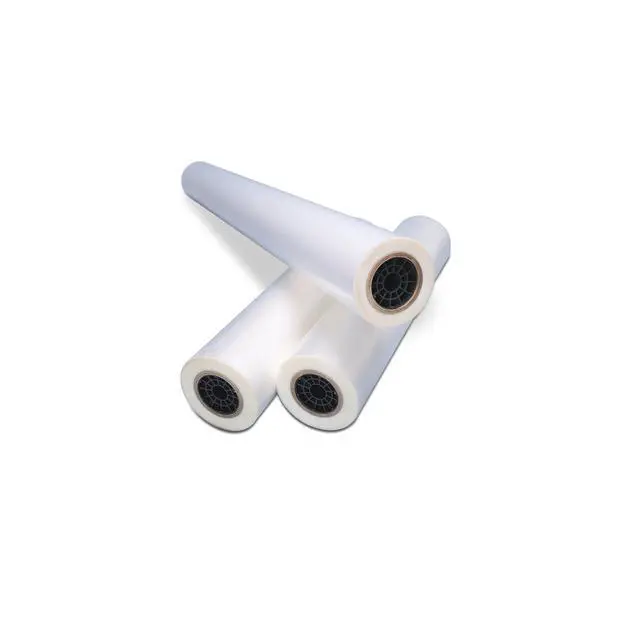 Alt view image 4 of 6 - Pinnacle 27 Ezload Roll Film, 1.5 Mil, 25" X 500 Ft, Gloss Clear, 2/Box