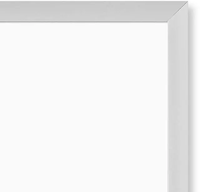 Alt view image 3 of 6 - Melamine Dry Erase Board White Board, 96" x 48" Inches, Silver Aluminum Frame