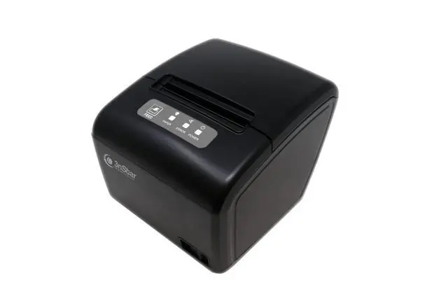 Alt view image 3 of 5 - Thermal Receipt Printer 80mm | USB + Wi-Fi/Bluetooth/Serial | 260mm/s | POS Compatible for Retail, Restaurants, and More RPT006 Series (USB+ETH+BT)