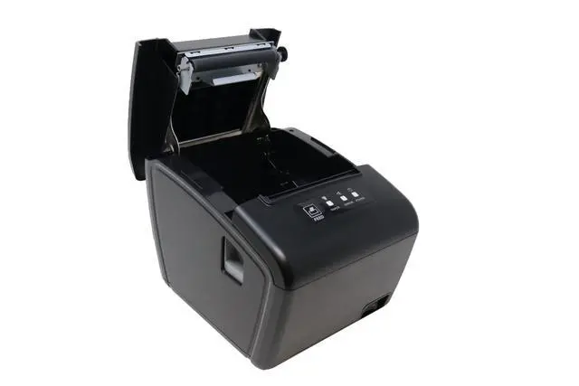 Alt view image 3 of 4 - Thermal Receipt Printer 80mm | USB + Wi-Fi/Bluetooth/Serial | 260mm/s | POS Compatible for Retail, Restaurants, and More RPT006 Series (USB+ETH+Serial)