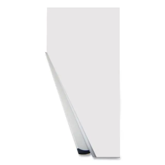 Alt view image 7 of 7 - Dry Erase Marker Board, Melamine, 72 x 48, Silver Aluminum Frame