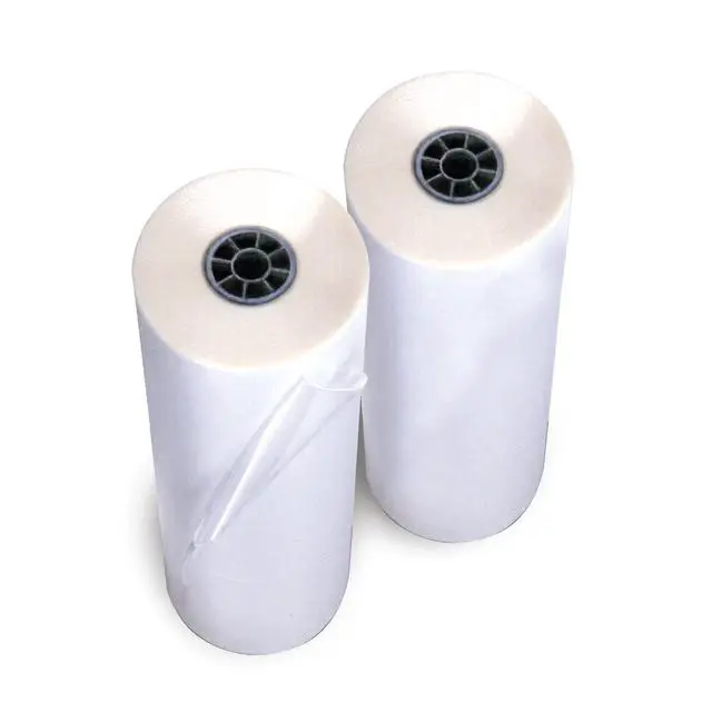 Alt view image 3 of 6 - Pinnacle 27 Ezload Roll Film, 1.5 Mil, 25" X 500 Ft, Gloss Clear, 2/Box