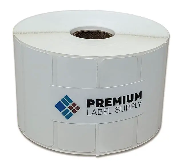 Alt view image 2 of 3 - 2.625" x 1" Direct Thermal Mailing and File Folder Labels - 2000 Labels per Roll - 1'' Core - 20 Rolls (40000 Labels)