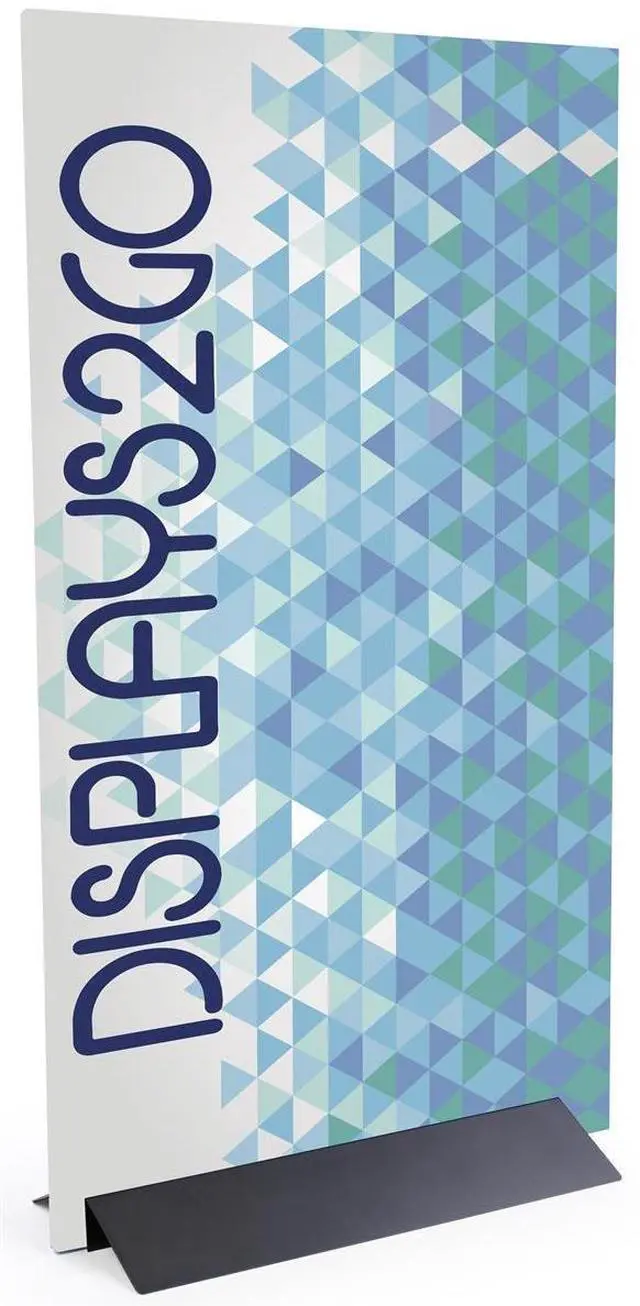 Alt view image 2 of 4 - Sign Clamp with Wedge Design, Supports Posters up to 1.5 Thick, Steel Black (FLRHLD36BK)