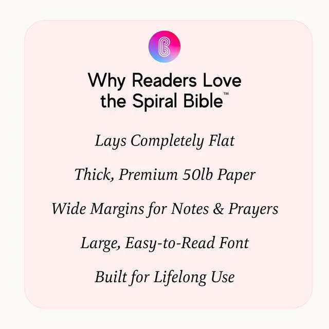 Alt view image 7 of 7 - Official KJV | Complete Bible - Bundle Spiral Bound Spiritual Companion & Journal for Adults & Teens | 8.5" x 11" Notebook, 3.5in Margins for Notetaking
