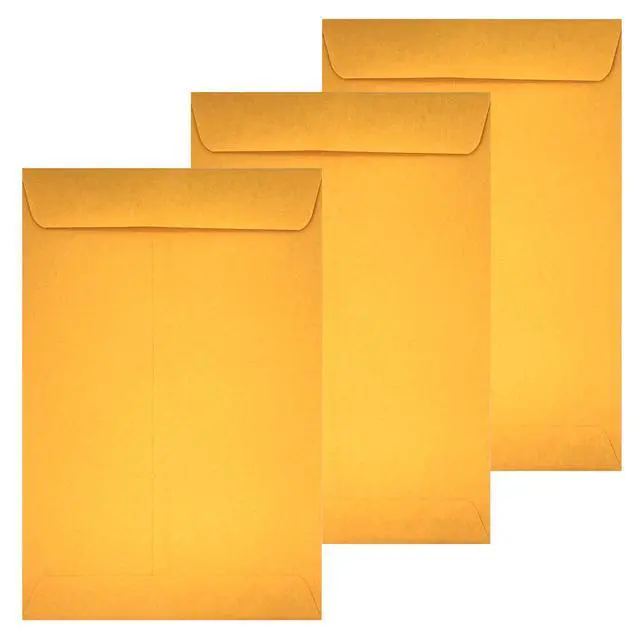Main image of 2000 Catalog Envelopes, 6 x 9 Inches, Open End, Brown Kraft, 24lb Paper, Gummed Closure, 2000 Count