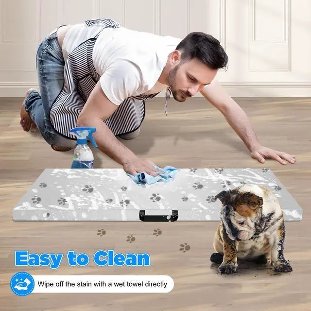 Alt view image 6 of 7 - 1100lb Digital Livestock Vet Scale, Digital Pet Scale for Dog Sheep Pig Goat, Heavy-Duty Platform Scale, Animal Scale Platform for Large Pets Postal Shipping Warehouse, KG/OZ/LB Units Switch