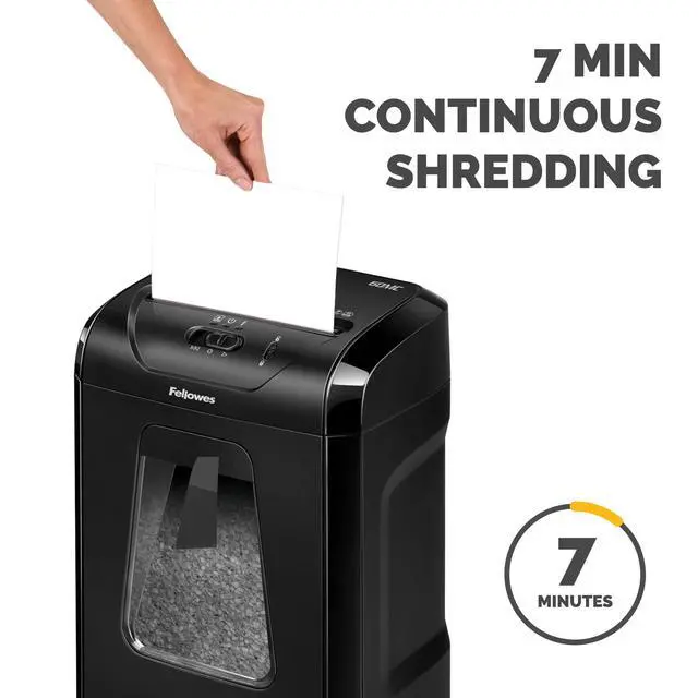 Alt view image 4 of 7 - Powershred 60MC Micro-Cut 10 Sheet Home Office Paper Shredder