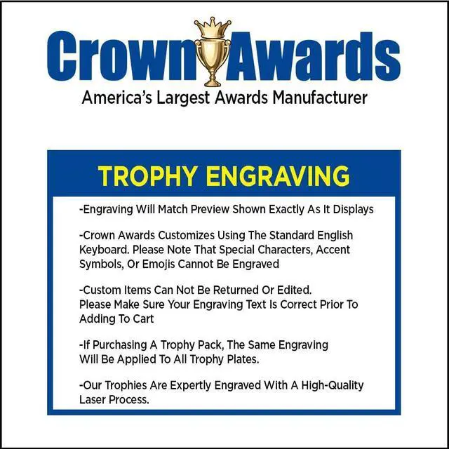 Alt view image 3 of 3 - Star Trophy - 5" Three Star Recognition Trophies Custom 20 Pack