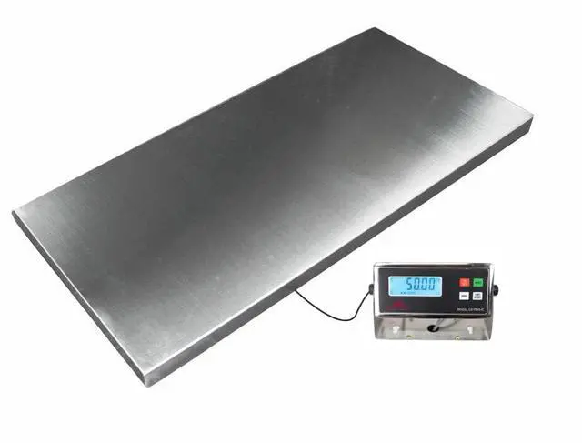 Alt view image 4 of 7 - Liberty LS-922 Livestock Scale 1000 lb x 0.2 lb Size 43" x 20" Heavy Duty Digital Animal Scale, Vet Scale & Farm Scale for Dogs, Goat, Pig or Sheep