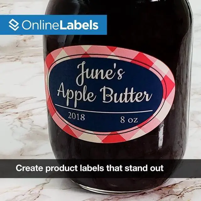 Alt view image 3 of 7 - 3.33 x 2 Oval Labels - Permanent, White Matte - Print-to-Edge - Soap, Product Labels - Pack of 8,000 Labels, 1,000 Sheets - Inkjet/Laser Printers