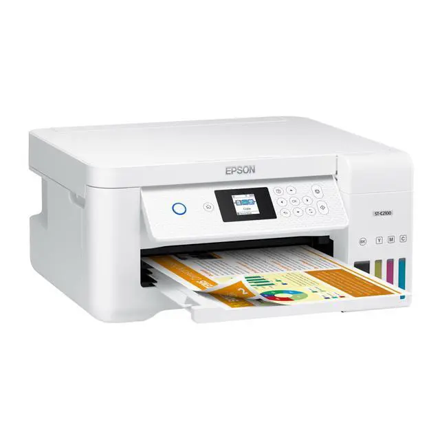 Alt view image 2 of 5 - Workforce ST-C2100 Wireless Inkjet Multifunction Printer - Color