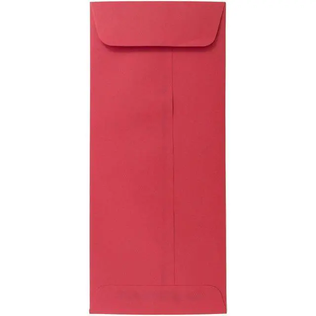 Main image of #10 Policy Business Colored Recycled Envelopes - 4 1/8 x 9 1/2 - Red Recycled - Bulk 250/Box