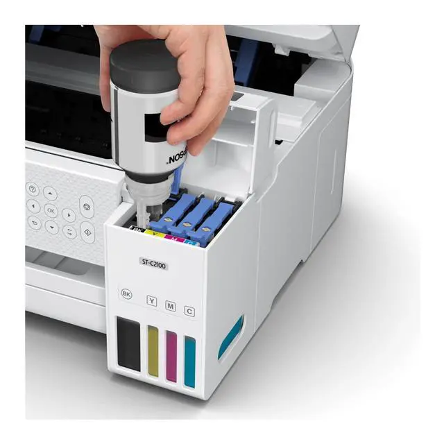 Alt view image 5 of 5 - Workforce ST-C2100 Wireless Inkjet Multifunction Printer - Color