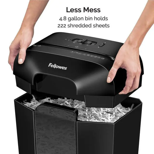 Alt view image 5 of 6 - Powershred LX70-DB 11 Sheet Cross-Cut Household Paper Shredder for Home Office