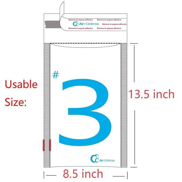 Alt view image 2 of 7 - 15/100/200/300/400/500 pcs #3 8.5x14.5 Kraft Bubble Padded Envelopes Mailers Shipping Bags (500)