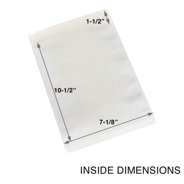 Alt view image 2 of 4 - 1000 Comic Book Bags and Boards for Silver Age, Current/Modern Case of Resealable Premium Sleeves - Full Case - Adhesive Now on The Back of The Bag