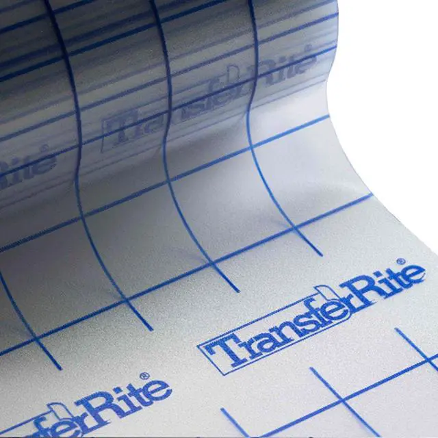 Alt view image 3 of 3 - TransferRite Ultra Clear Medium Tack Transfer/Application Tape w/Grid, 24" x 100yd Roll
