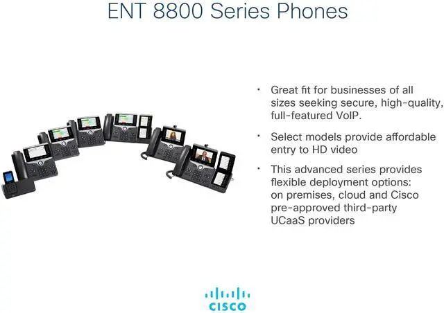 Alt view image 3 of 4 - 8841 VoIP Phone (Power Supply Not Included), Black (CP-8841-K9=)