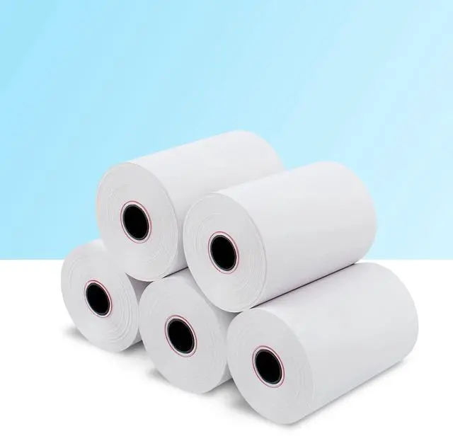 Main image of Thermal Receipt Paper 500 Rolls, Thermal Paper 2 1/4" x 85' Pos Thermal Printer Paper, Cash Register Rolls, Credit Card Paper