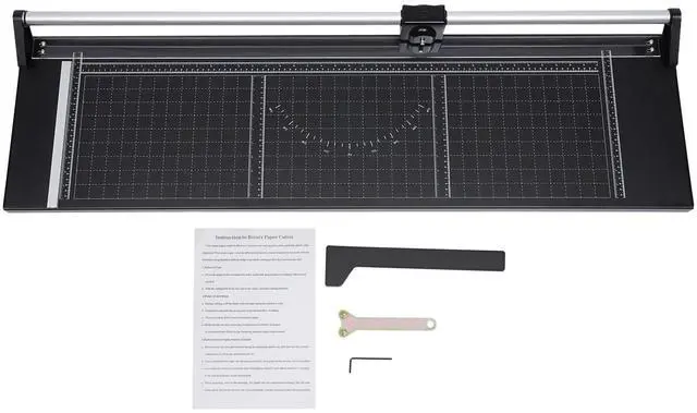 Main image of Precision Manual Rotary Paper Trimmer 36 inch Sharp Photo Paper Rolling Cutter Heavy Duty
